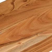 Bureaublad rechthoekig 160x50x2,5 cm massief acaciahout - thumbnail