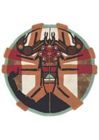 Ted Baker - Zodiac Scorpio 161805 - 200 rond Vloerkleed - thumbnail