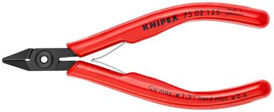 Knipex 75 02 125 75 02 125 Elektronica en fijnmechanica Zijkniptang Met facet 125 mm Knipex 75 02 125 75 02 125 Elektronica en fijnmechanica Zijkniptang Met facet 125 mm