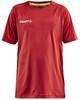 Craft 1910144 Evolve Tee Jr - Bright Red - 158/164