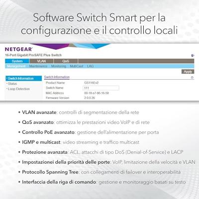 Switch Netgear GS752TP-300EUS