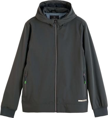 Scotch & Soda zomerjack grijsgroen