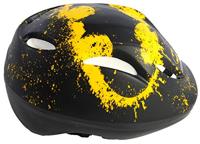 BATMAN Skate/fietshelm junigoud 52-56 cm zwart/geel - thumbnail