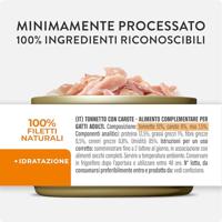 SCHESIR Complements Tuna with squids in jelly- nat kattenvoer - 70g - thumbnail