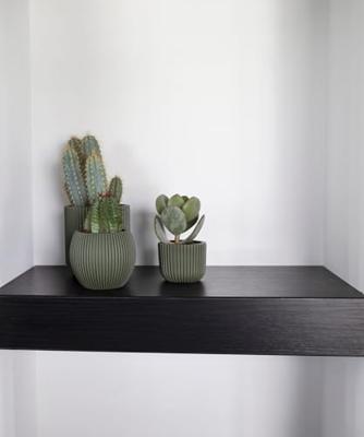 Capi Bloempot Vaas Bol Groove Groen Ø13cm