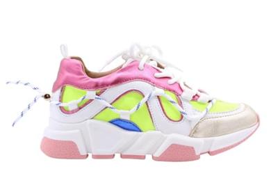 DWRS Chicago B10475-05-7758 Geel / Roze-39 maat 39