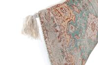 Kussen DKD Home Decor 60 x 10 x 30 cm Beige Blauw Arabisch Franjes - thumbnail