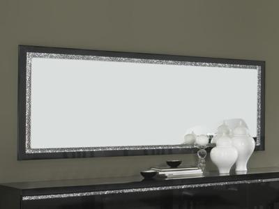 Spiegel REBECCA 180 cm hoogglans zwart Spiegel REBECCA 180 cm hoogglans zwart