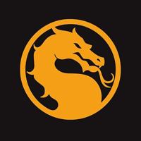 Mortal Kombat - Orange Logo Cap - thumbnail