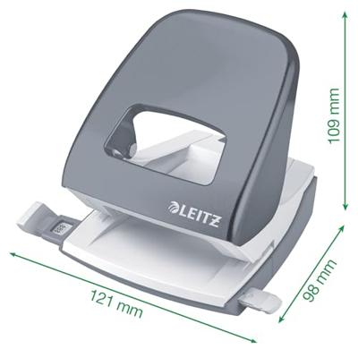 Leitz WOW perforator, 30 blad, geel, op blister
