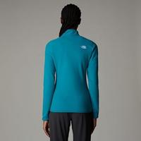 The North Face 100 Glacier 1/4 Zip Fleece Dames Deep Teal S - thumbnail
