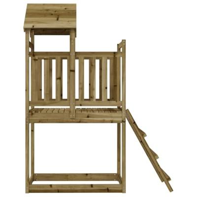 VidaXL Speelhuis 53x110x214 cm geïmpregneerd grenenhout