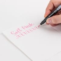 Tombow • brush pen fudenosuke pastel for black paper 6x - thumbnail