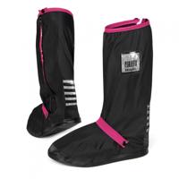 Perletti overschoenen Drip Drop polyester zwart/roze maat XS - thumbnail