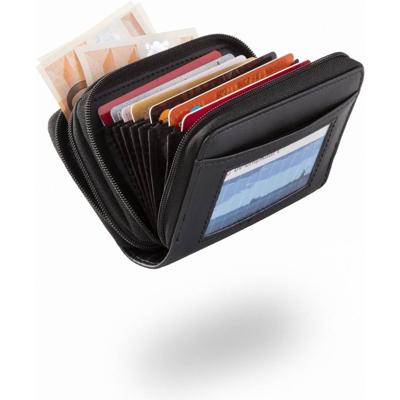 FEDEC Safe wallet portemonnee - Voor 24 pasjes - Zwart FEDEC Safe wallet portemonnee - Voor 24 pasjes - Zwart