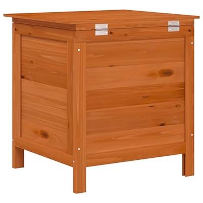 Tuinbox 50x49x56,5 cm massief vurenhout bruin
