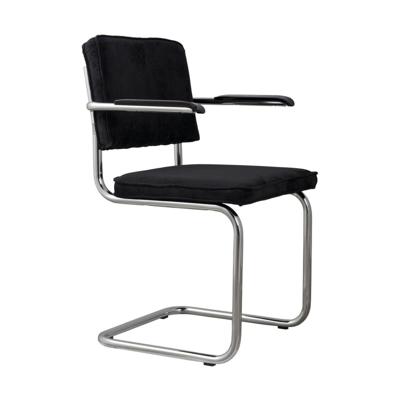 Zuiver Ridge Rib armstoel Black Zuiver Ridge Rib armstoel Black