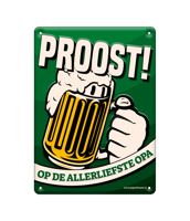 Paperdreams Tekstbord metaal 22x16,5cm - opa - thumbnail