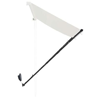 Luifel uittrekbaar met LED 350x150 cm crme
