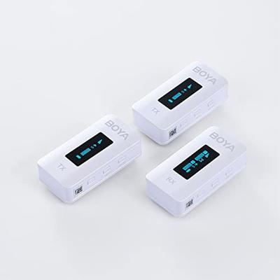 Boya draadloze microfoon set by-xm6-k2w