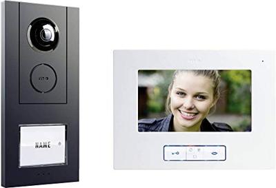 m-e modern-electronics VISTUS VD ALU-6710 A Video-deurintercom Kabelgebonden Antraciet m-e modern-electronics VISTUS VD ALU-6710 A Video-deurintercom Kabelgebonden Antraciet