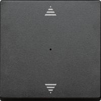 Merten MEG5215-0414 Wipschakelaar pijl Afdekking Antraciet 1 stuk(s) - thumbnail