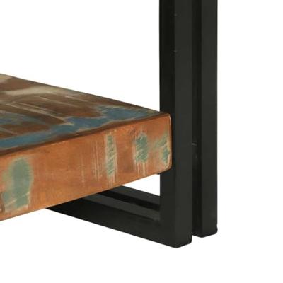 Salontafel Multikleur 120 x 50 x 38 cm massief gerecycled hout