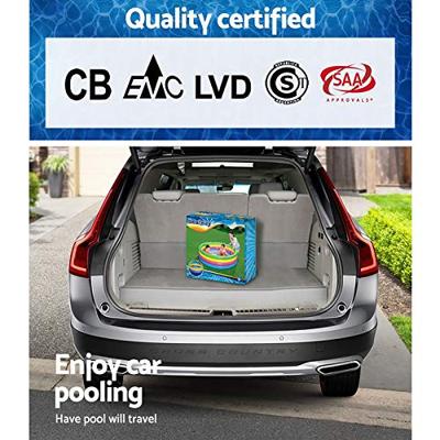 Bestway Opblaasbaar Kinderzwembad 4 Ringen Regenboog 157x46 cm +3 Jaar Tuin 51117