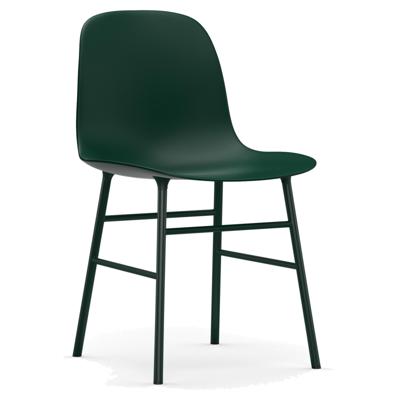 Normann Copenhagen Form eetkamerstoel Green vierpoot staal Normann Copenhagen Form eetkamerstoel Green vierpoot staal