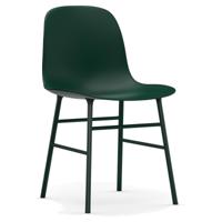 Normann Copenhagen Form eetkamerstoel Green vierpoot staal - thumbnail