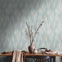 Livingwalls Metropolitan Stories. Travel Stories - Turquoise - Art Deco - 391042 - thumbnail