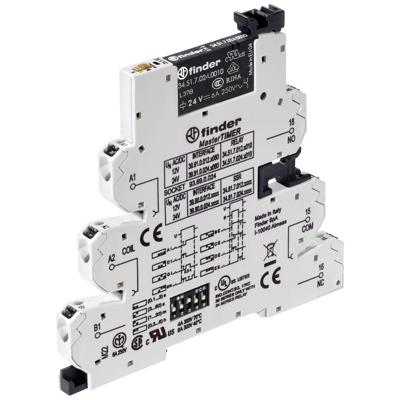 Finder 39.91.0.012.0060 Koppelrelais 12 V DC/AC 6 A 1x wisselcontact 1 stuk(s) Finder 39.91.0.012.0060 Koppelrelais 12 V DC/AC 6 A 1x wisselcontact 1 stuk(s)