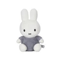 Nijntje fluffy knuffel 25 cm blauw - thumbnail
