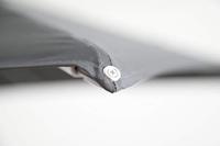 Hawaii zweefparasol 300x300 cm. - Donker grijs - thumbnail