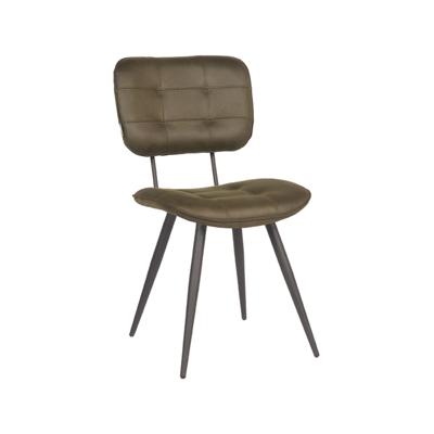 LABEL51 Eetkamerstoel 'Gus' kleur Army Green