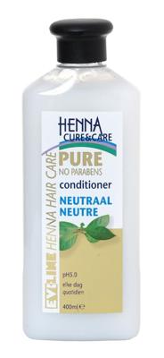 Henna Cure&Care Conditioner pure no parabens neutraal 400 Milliliter
