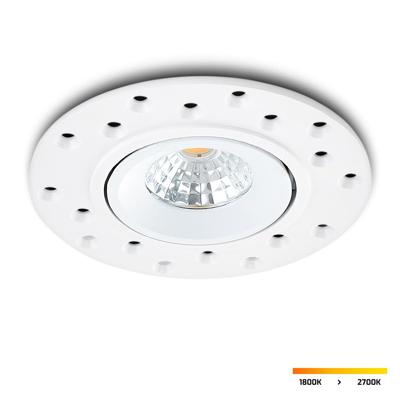 Trimless LED-inbouwspot Sola wit 5W dim-to-warm