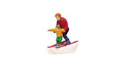 Kerstfiguur Father & son skiing LEMAX - Lemax Kerstfiguur Father & son skiing LEMAX - Lemax