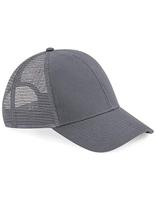 Beechfield CB60 Organic Cotton Trucker Cap - Sand - One Size - thumbnail