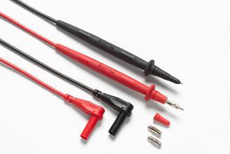 Fluke TL76 Veiligheidsmeetsnoerenset Testpunt Banaanstekker 4 mm 1.50 m Zwart, Rood 1 stuk(s) Fluke TL76 Veiligheidsmeetsnoerenset Testpunt Banaanstekker 4 mm 1.50 m Zwart, Rood 1 stuk(s)