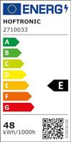 Q-Series LED TL Armatuur 150cm - 48 Watt 5760 Lumen vervangt 192 Watt - 120lm/W - 4000K neutraal wit licht - Gereedschapsloos Koppelbaar - IK08 - IP65 Waterdicht - Tri-proof plafondverlichting - thumbnail