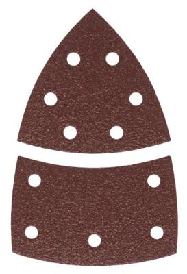 Bosch Accessories 2609256A62 Multi-schuurpapier Met klittenband, Geperforeerd Korrelgrootte (num) 60 (l x b) 102 mm x 62.93 mm 10 stuk(s)