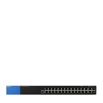 Business LGS528 - Switch - Beheerd - 26 x 10/100/1000 + 2 x Gigabit SFP-combinatie - rack-uitvoering - AC 100/230 V