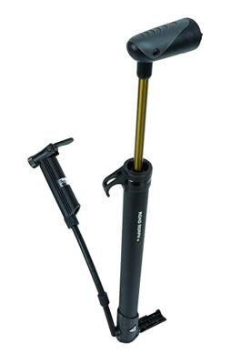 Topeak minipomp road morph g + mano met pompslang 16 cm