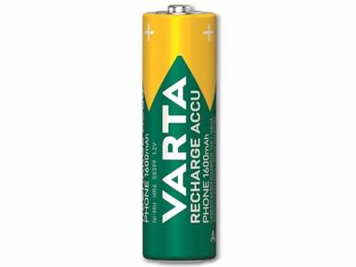 Varta RECH.AC.Phone AA1600mAh BLI2 Oplaadbare AA batterij (penlite) NiMH 1600 mAh 1.2 V 2 stuk(s)