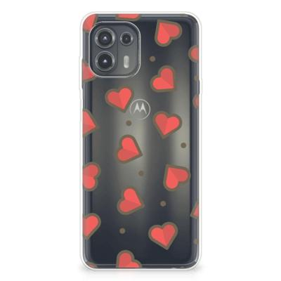 Motorola Edge 20 Lite | TPU bumper | Hearts