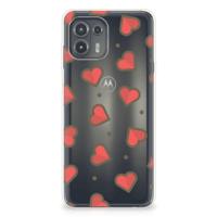 Motorola Edge 20 Lite | TPU bumper | Hearts - thumbnail