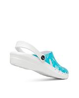Suecos medische klompen Oden fusion print medical blue - thumbnail