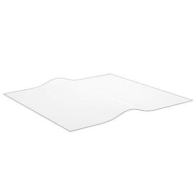 Tafelbeschermer 90x90 cm 2 mm PVC mat Tafelbeschermer 90x90 cm 2 mm PVC mat