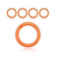 Set van 5 Boho Karabijnhaken - Oranje - thumbnail